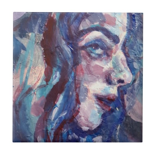 Carreau La fille m'aime Blues (Devant)