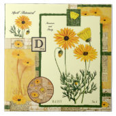 Carreau La fleur d'avril (Devant)