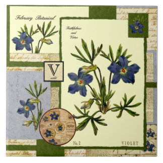 Carreau La fleur de février