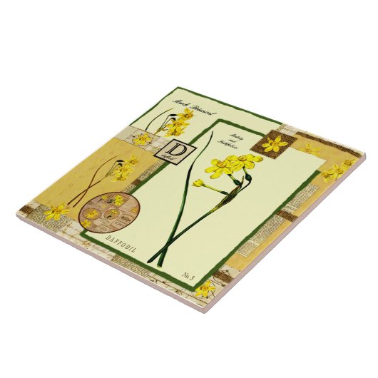 Carreau La fleur de mars (Côté)