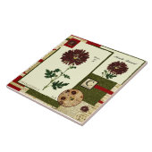 Carreau La fleur de novembre (Côté)