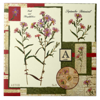 Carreau La fleur de septembre