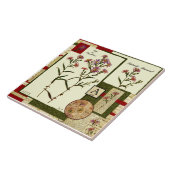 Carreau La fleur de septembre (Côté)