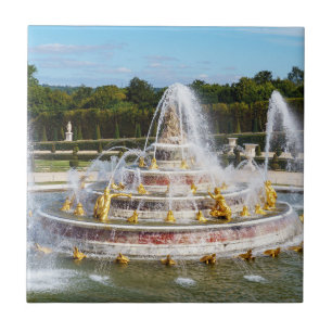 Carreau La Fontaine de Latona dans les jardins de Versaill