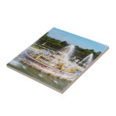 Carreau La Fontaine de Latona dans les jardins de Versaill (Côté)