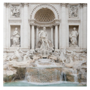 Carreau La fontaine de TREVI (Italien : Fontana di Trevi)