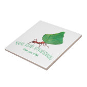 Carreau La fourmi transportant une grosse feuille - Vous ê (Côté)