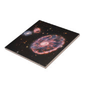 Carreau La Galaxie Cartwheel Et Ses Galaxies Compagnons. (Côté)