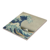 Carreau La grande vague outre de Kanagawa (Côté)