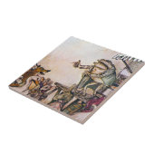 Carreau La grenouille de charlatan (Côté)