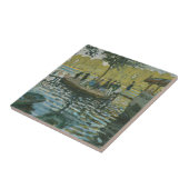 Carreau La Grenouillere de Claude Monet | (Côté)