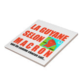 Carreau La Guyane selon Macron est une île (Côté)