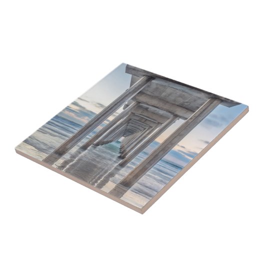 Carreau La Jolla, Scripps Pier (Côté)