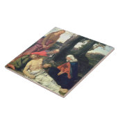 Carreau La lamentation du Christ mort (Côté)