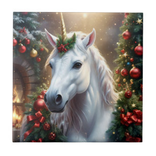Carreau « La Licorne de Noël »