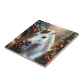 Carreau « La Licorne de Noël » (Côté)