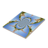 Carreau La magie de Paris : Design de tour Eiffel géométri (Côté)