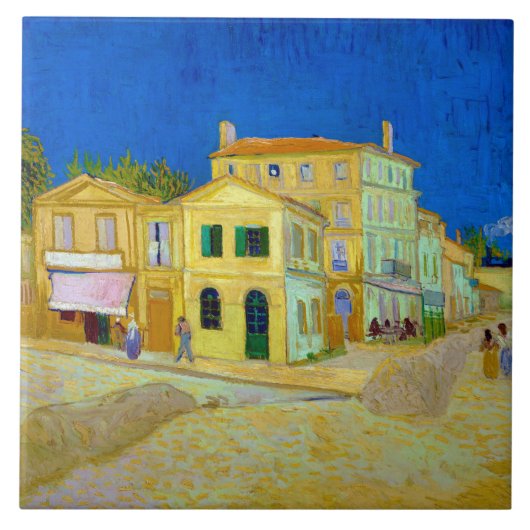Carreau La Maison Jaune, Van Gogh (Devant)
