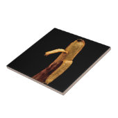 Carreau La moitié de la banane pelée encore la vie (Côté)