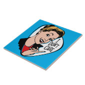 Carreau La mosaïque en céramique, ça m'est égal (Côté)