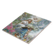 Carreau La Muse de la Poésie (par Konstantin Makovsky) (Côté)