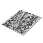 Carreau La naissance de Jésus (par Martin Schongauer) (Côté)