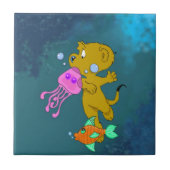 Carreau La natation de Ferald (Devant)