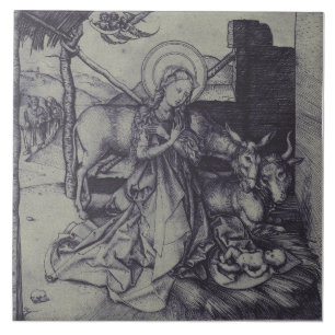 Carreau La Nativité de Noël Stark Ink Art