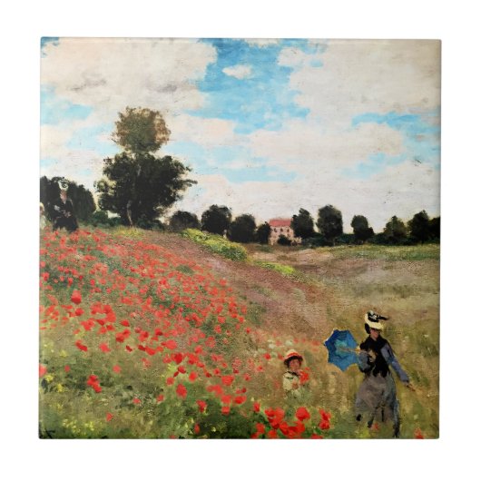 Carreau La Nativité du Christ, peinture d'art (Devant)