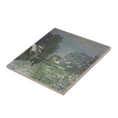 Carreau La neige à Argenteuil par Claude Monet (Côté)