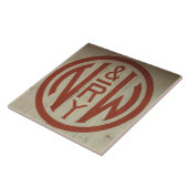 Carreau La Norfolk et la tuile ferroviaire occidentale de (Côté)