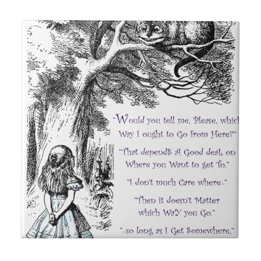 Carreau Là où vous voulez aller (Devant)