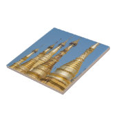 Carreau La pagode de Shwedagon s'écroule (Côté)