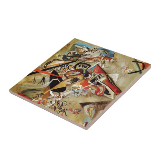 Carreau La peinture Abstraite de composition de Kandinsky (Côté)