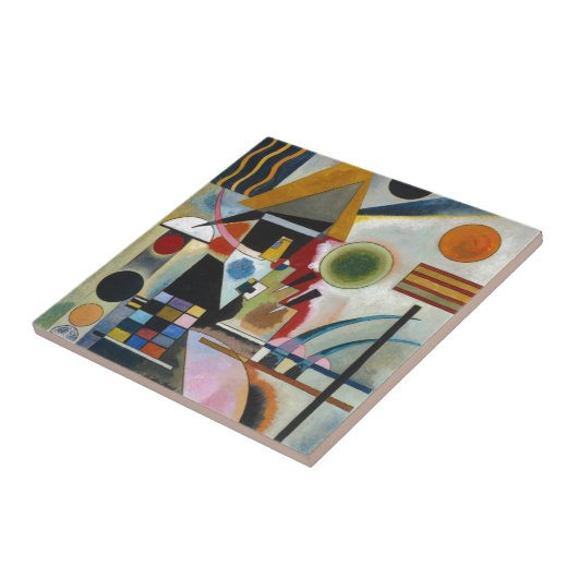 Carreau La peinture Abstraite de Kandinsky (Côté)