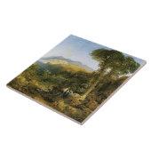 Carreau La peinture de Thomas Moran, Côte Amalfi, (Côté)