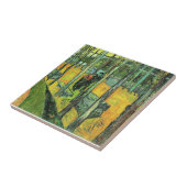 Carreau La peinture de Van Gogh, Alychamps, Automne (Côté)