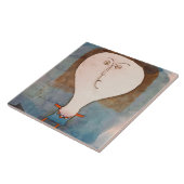 Carreau La peur d'une fille, Klee (Côté)