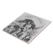 Carreau "La Photographie, Nadar (1820-1910) le grand (! ! (Côté)