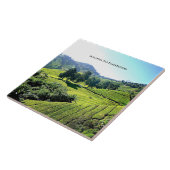 Carreau La plantation malaisienne de thé (Côté)