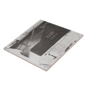 Carreau La porte ouverte, mars 1843 (photo de b/w) (Côté)