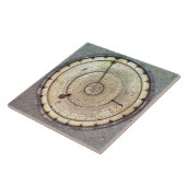 Carreau La première horloge pilotée par des ressorts avec (Côté)