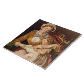 Carreau La première leçon, pub. par Baxter, 1855 (copie) (Côté)