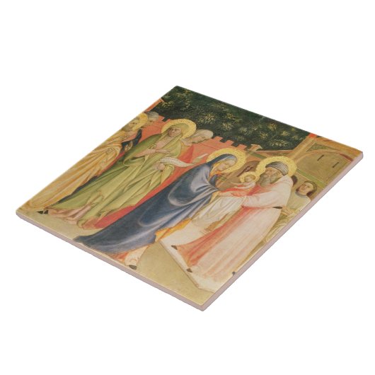 Carreau La présentation dans le temple (Côté)