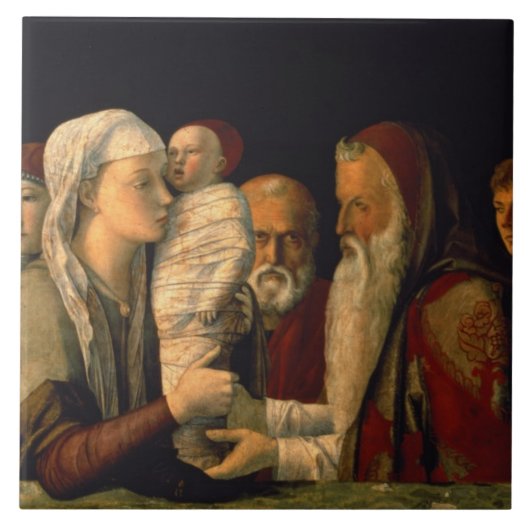 Carreau La présentation de Jésus dans le temple (Devant)