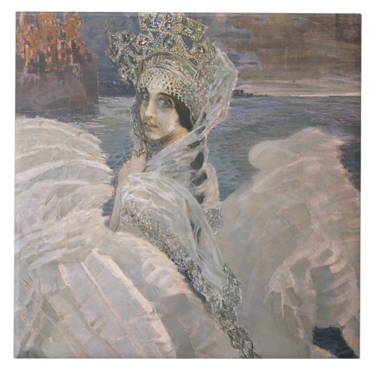 Carreau La princesse cygne (Devant)