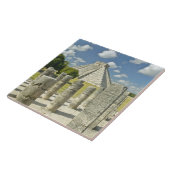 Carreau La pyramide de Kukulkan (Côté)