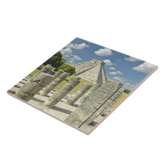 Carreau La pyramide de Kukulkan (Côté)