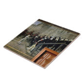 Carreau La réception de Louis XVI à l'hôtel de Ville b (Côté)