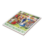 Carreau La Reine des Coeurs demande : "Qui a laissé entrer (Côté)